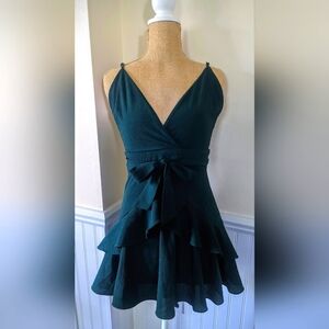Showpo. Ruffle Mini Dress Size 2